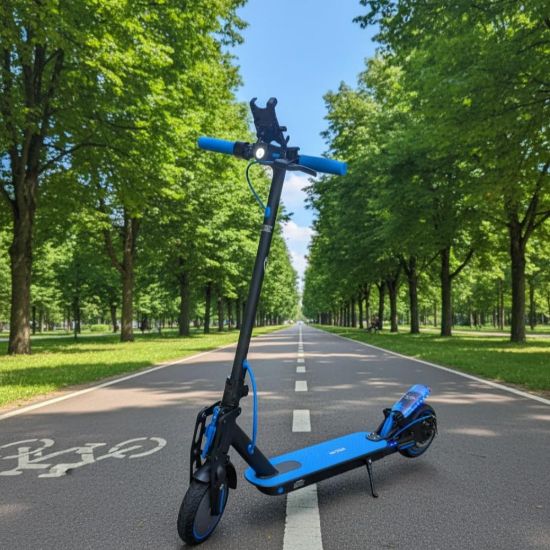 صورة سكوتر كهربائي وقوف